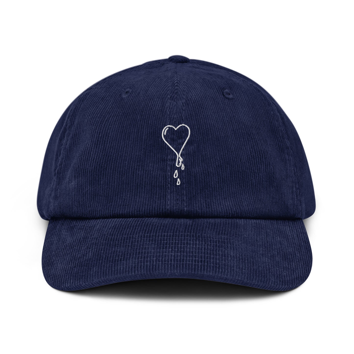 Bleeding Heart Corduroy Hat